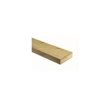 Vuren regel 28  x 45 mm geïmpregneerd