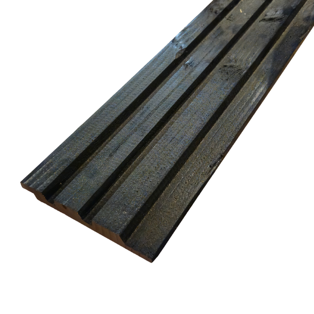 Douglas 22x133 Triple Rhombus - 2x zwart gespoten