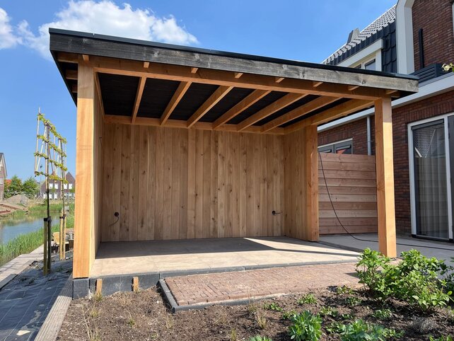 Eiken Halfhoutsrabat 19 x 170 mm