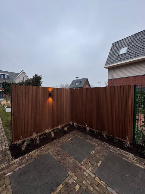 20 x 142 mm Ayous Rhombus(triple) Thermowood