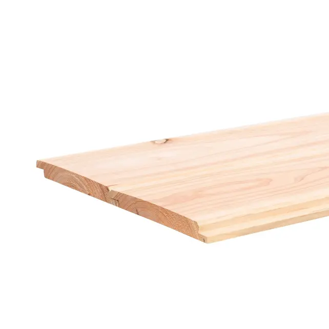 Schutting Robuust 12x12cm douglas palen - Geleverd per strekkende meter