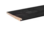 Schutting Robuust 12x12cm douglas palen - Geleverd per strekkende meter