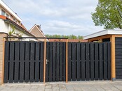 Schutting Douglas planken verticaal