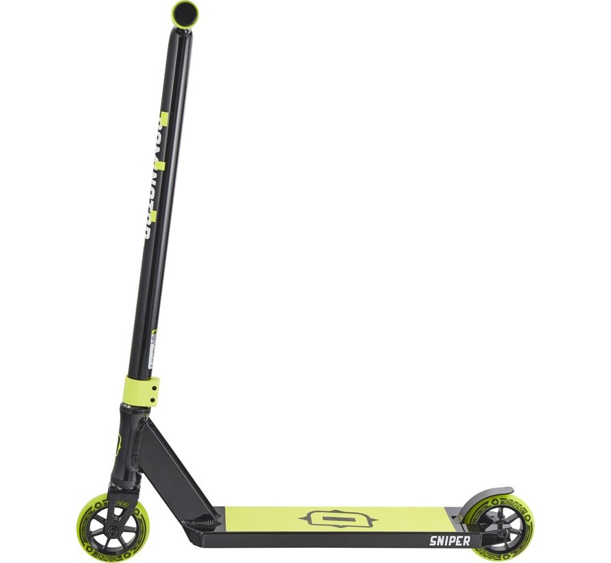 DOMINATOR SNIPER STUNTSTEP, ZWART/NEON - Vinn's Store™