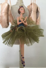 Goodwill Goodwill porseleinen ballerina hanger tutu groen