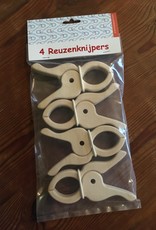 Speelbelovend Grote houten knijper / wasknijper / reuzen houten knijper