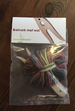 Speelbelovend Speelbelovend breivork met wol