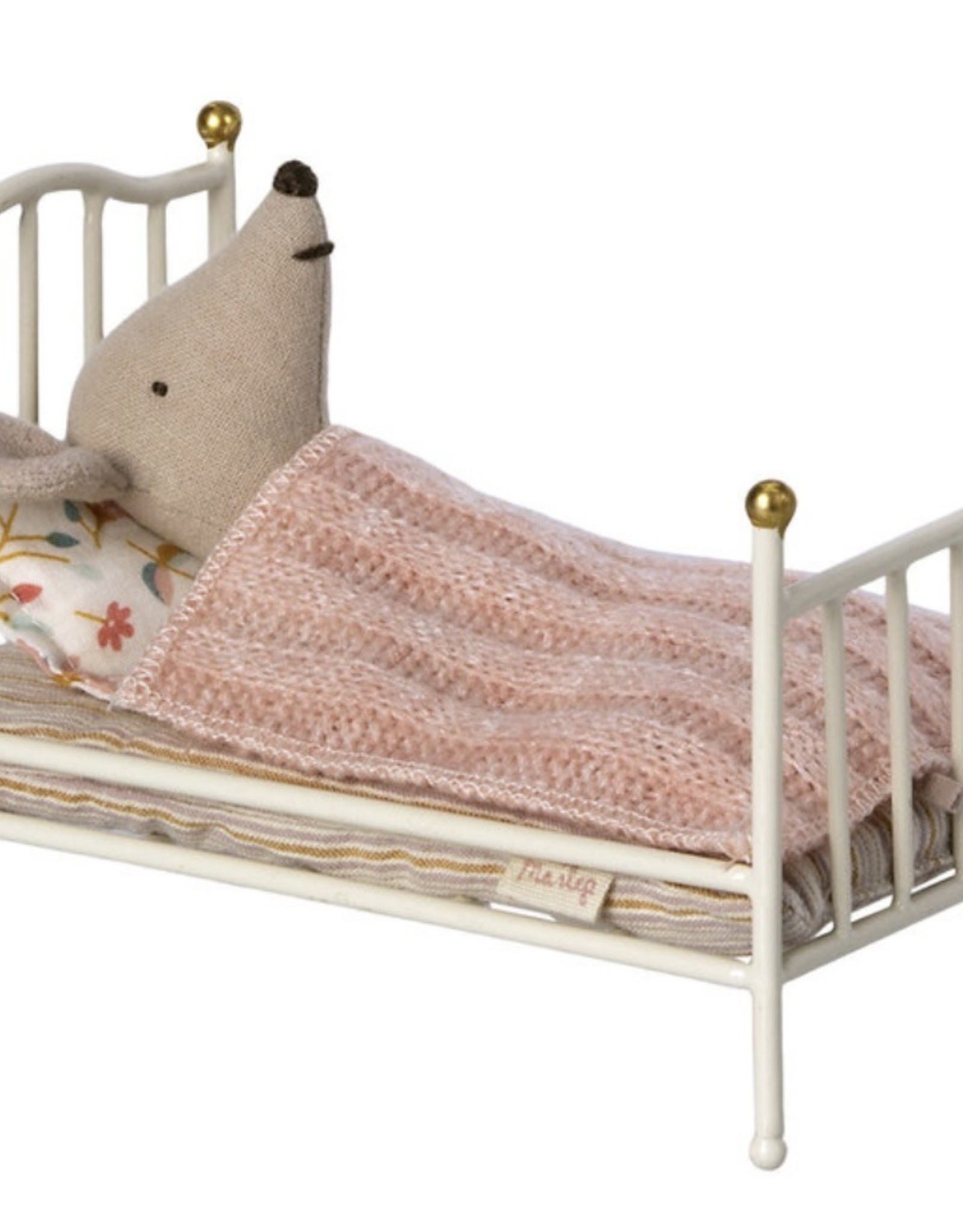 Maileg Maileg vintage bed off white 11-1115-00