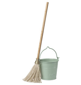 Maileg Maileg bucket and mop emmer en dweil