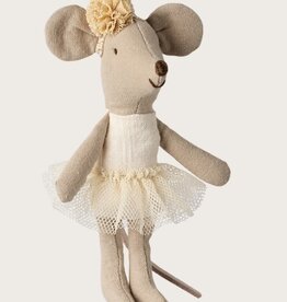 Maileg Ballerina muis kleine zus wit