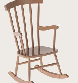 Maileg Maileg schommelstoel dark powder