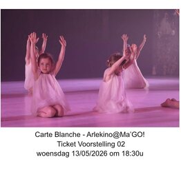 Arlekino Ticket VS 02 Woe 13/05/2026 om 18:30u