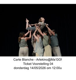 Arlekino Ticket VS 04 Don 14/05/2026 om 12:00u