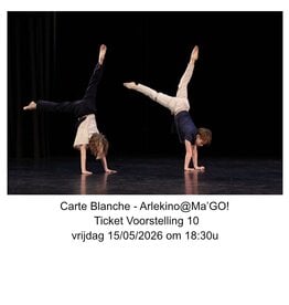 Arlekino Ticket VS 09/10 Vrij 15/05/2026 om 18:30u