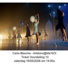 Arlekino Ticket VS 13 Zat 16/05/2026 om 14:00u