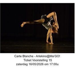 Arlekino Ticket VS 15 Zat 16/05/2026 om 17:00u