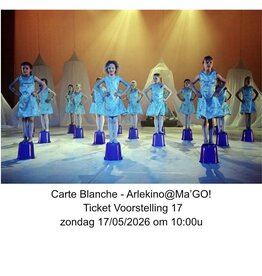 Arlekino Ticket VS 17 Zon 17/05/2026 om 10:00u