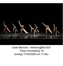 Arlekino Ticket VS 18 Zon 17/05/2026 om 11:30u