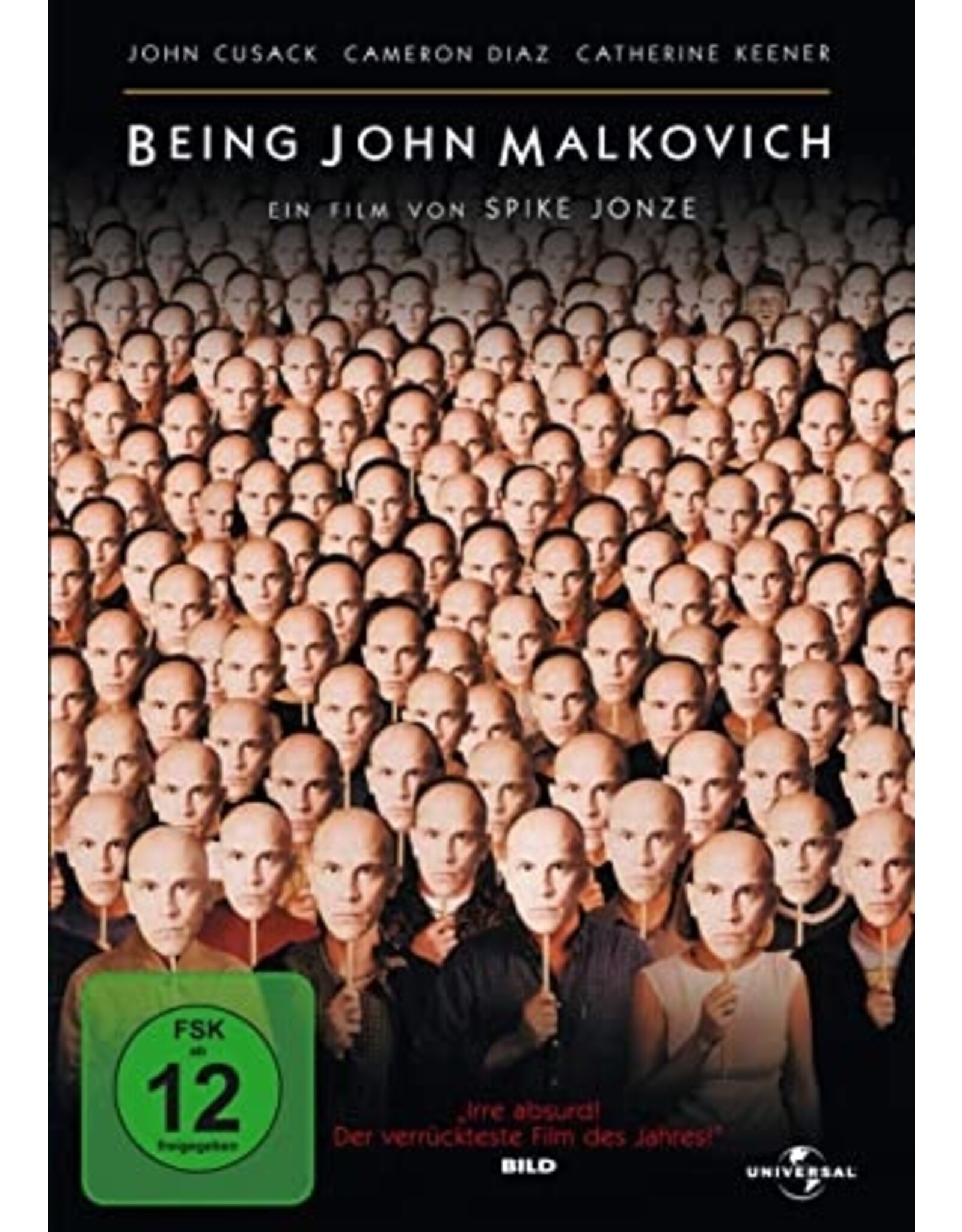 DARSTELLER : John Malkovich, John Cusack, REGIE : Spike Jonze DVD