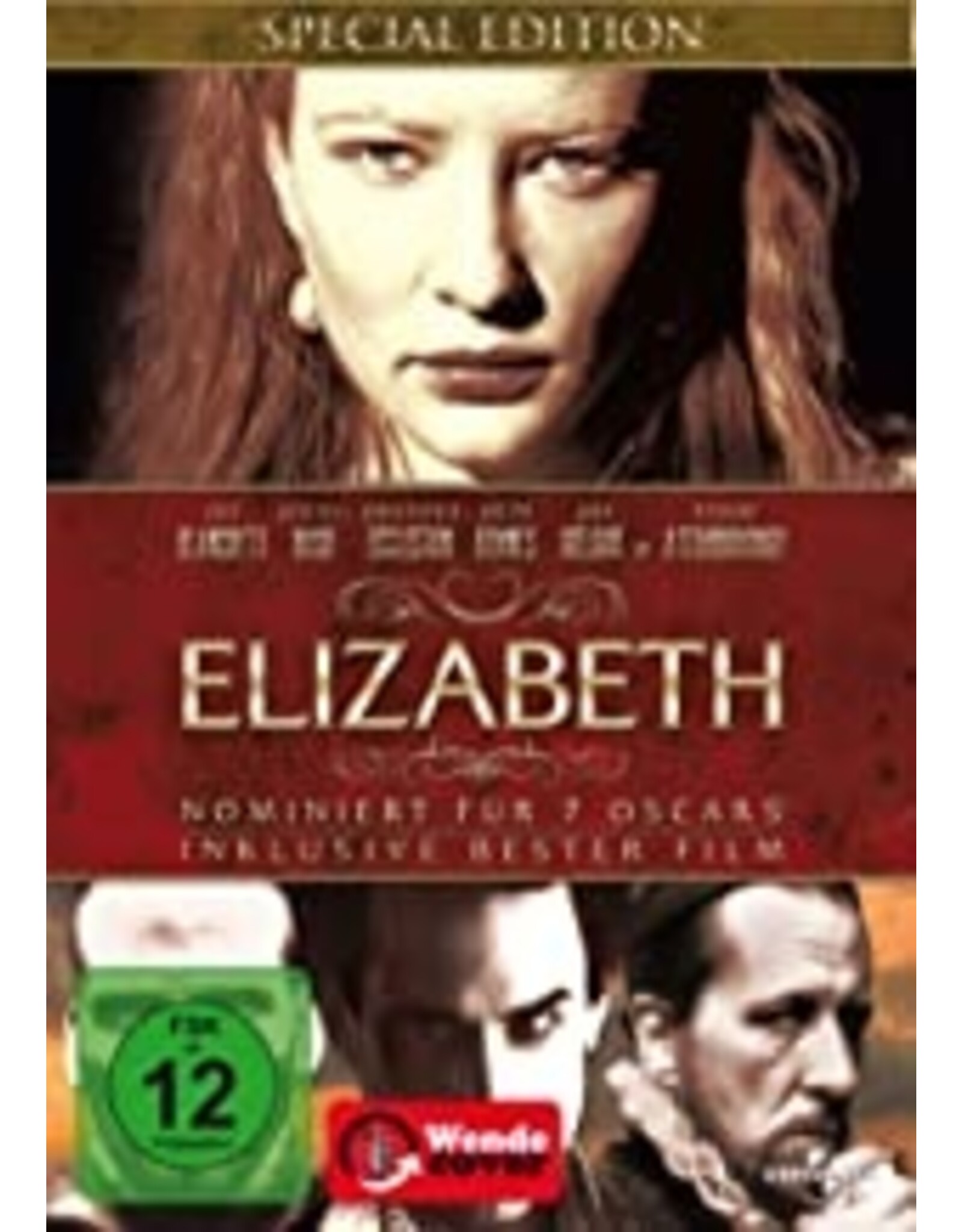 DARSTELLER : Geoffrey Rush, Cate Blanchett, REGIE : Shekhar Kapur DVD