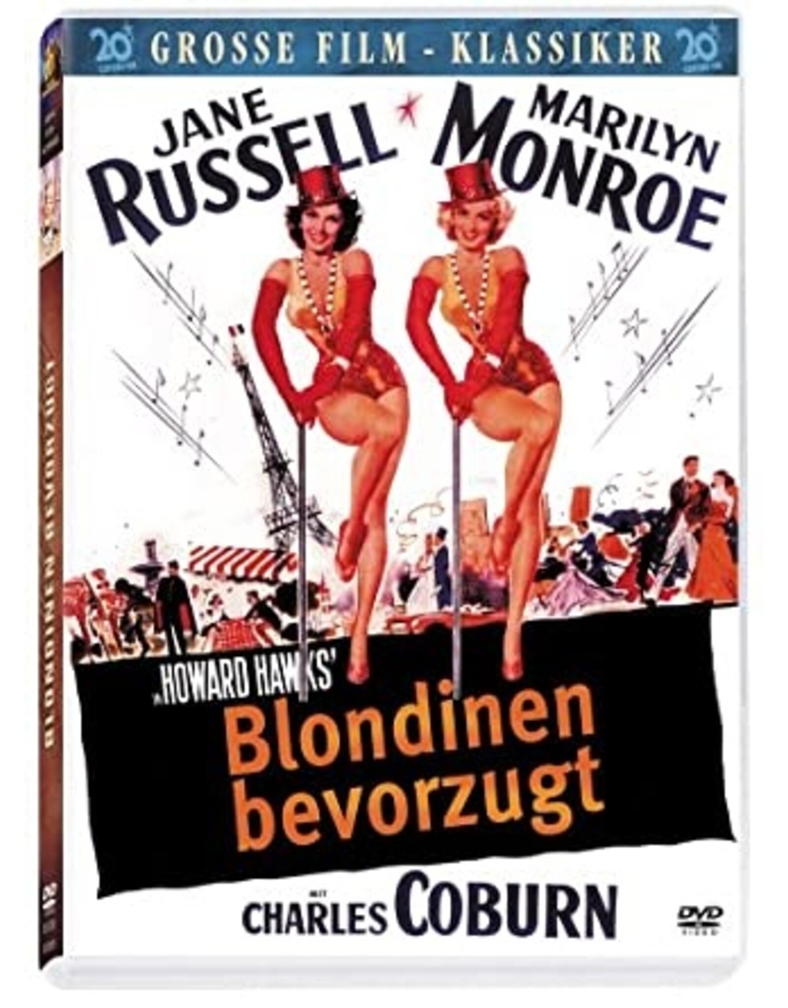 DARSTELLER : Marilyn Monroe, Jane Russel, REGIE : Howard Hawks DVD
