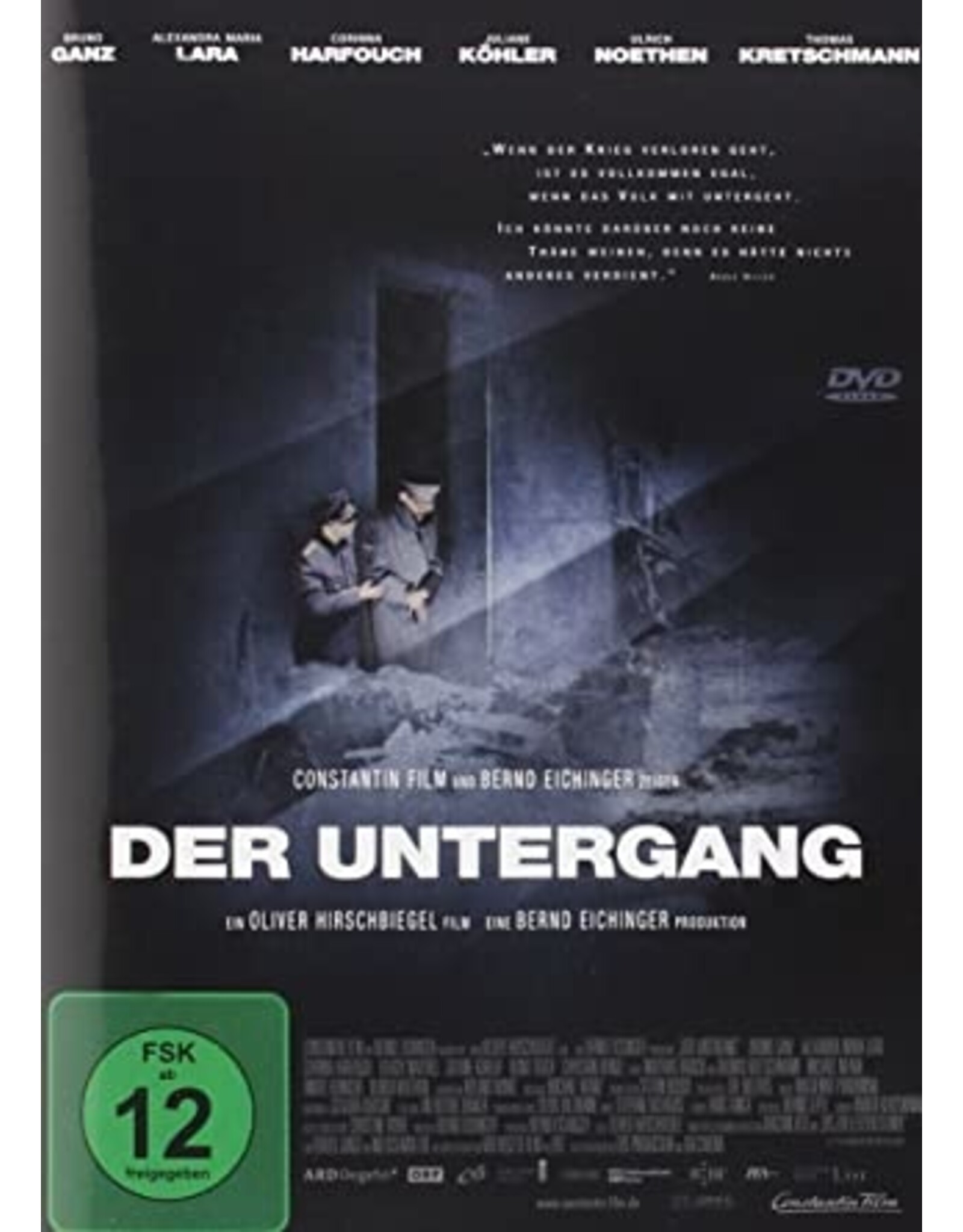 DARSTELLER : Bruno Ganz, Corinna Harfouch, REGIE : Oliver Hirschbiegel DVD