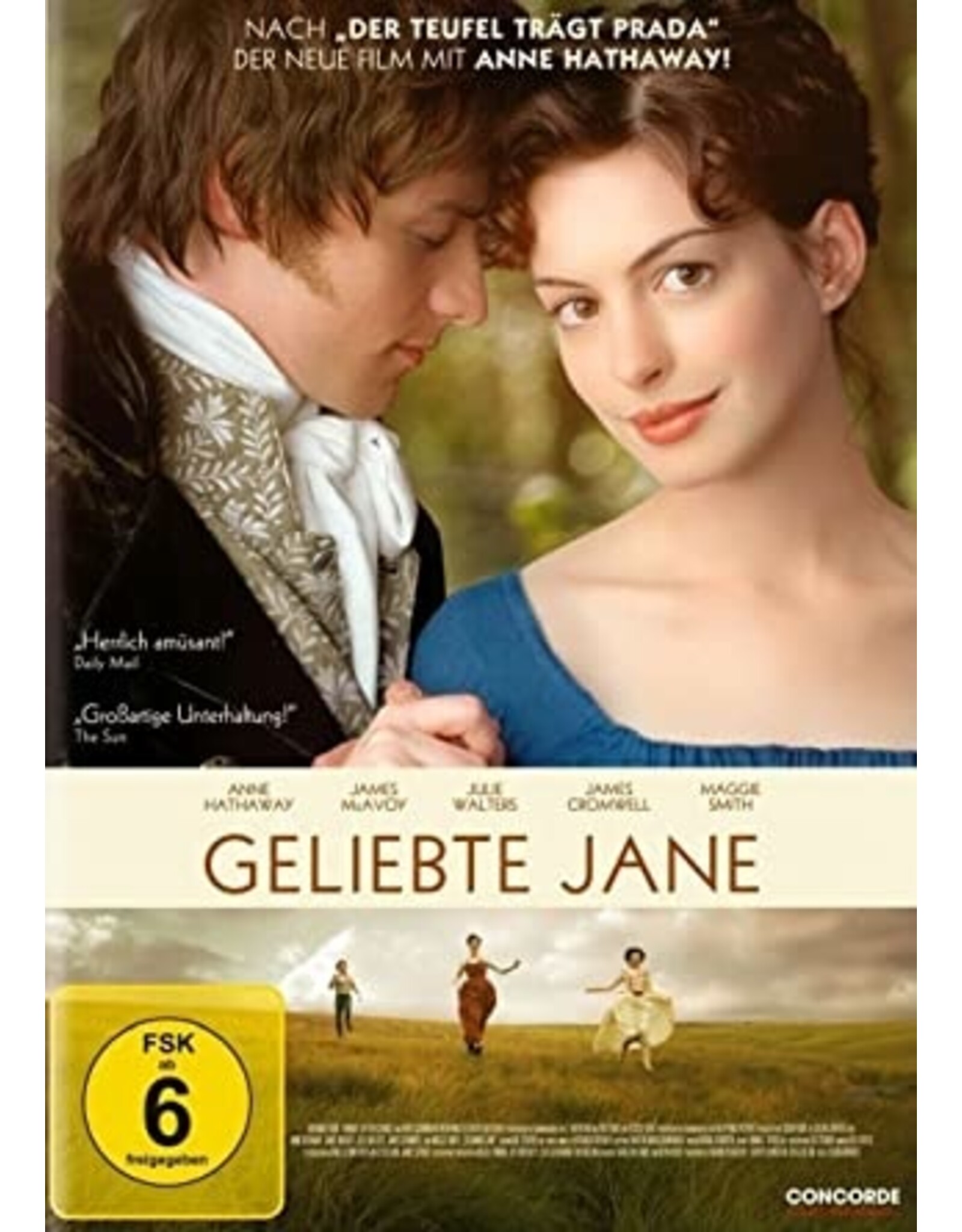 DARSTELLER : Anne Hathaway, James McAvoy, REGIE : Julian Jarrold DVD