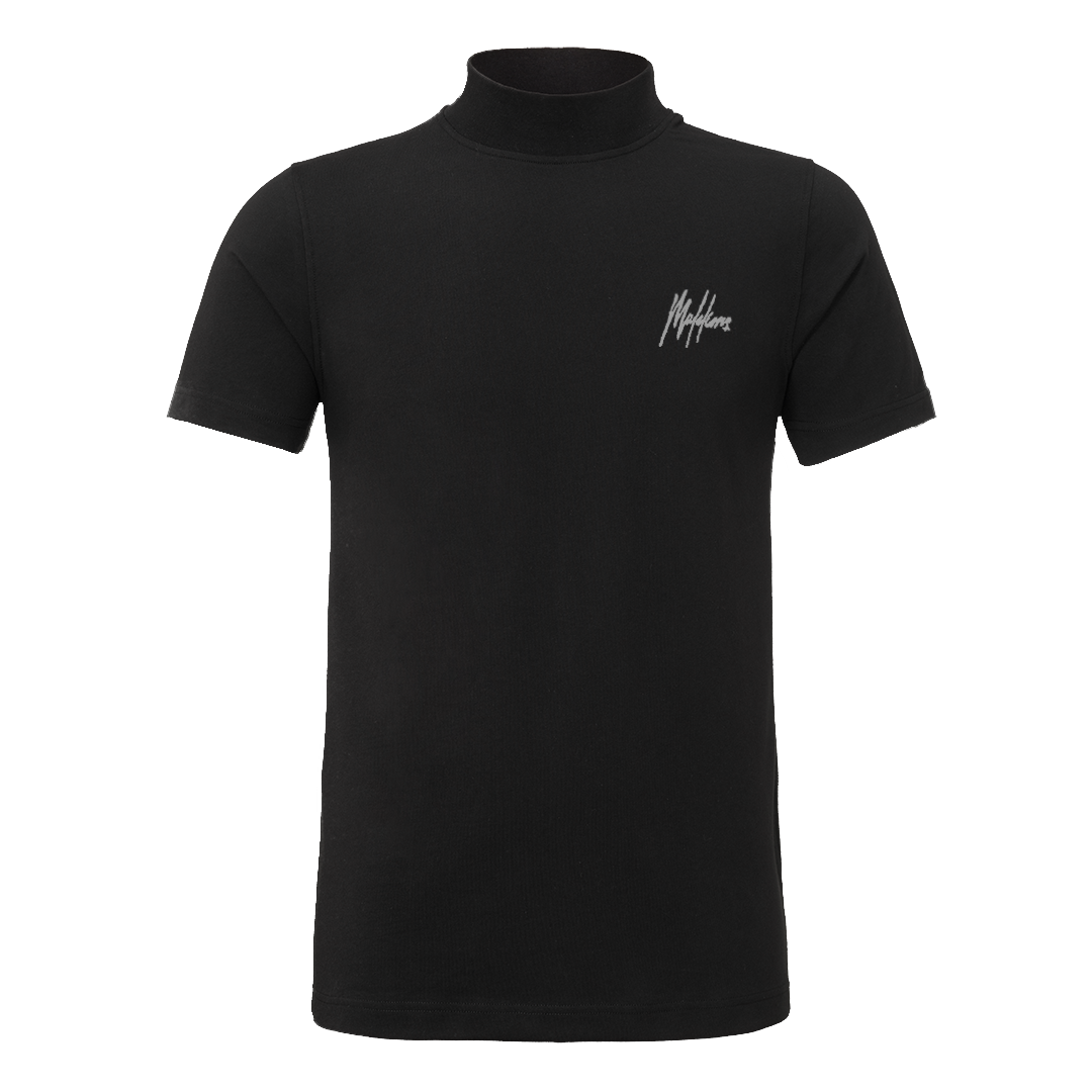 Malelions | Turtleneck T-Shirt - Black 