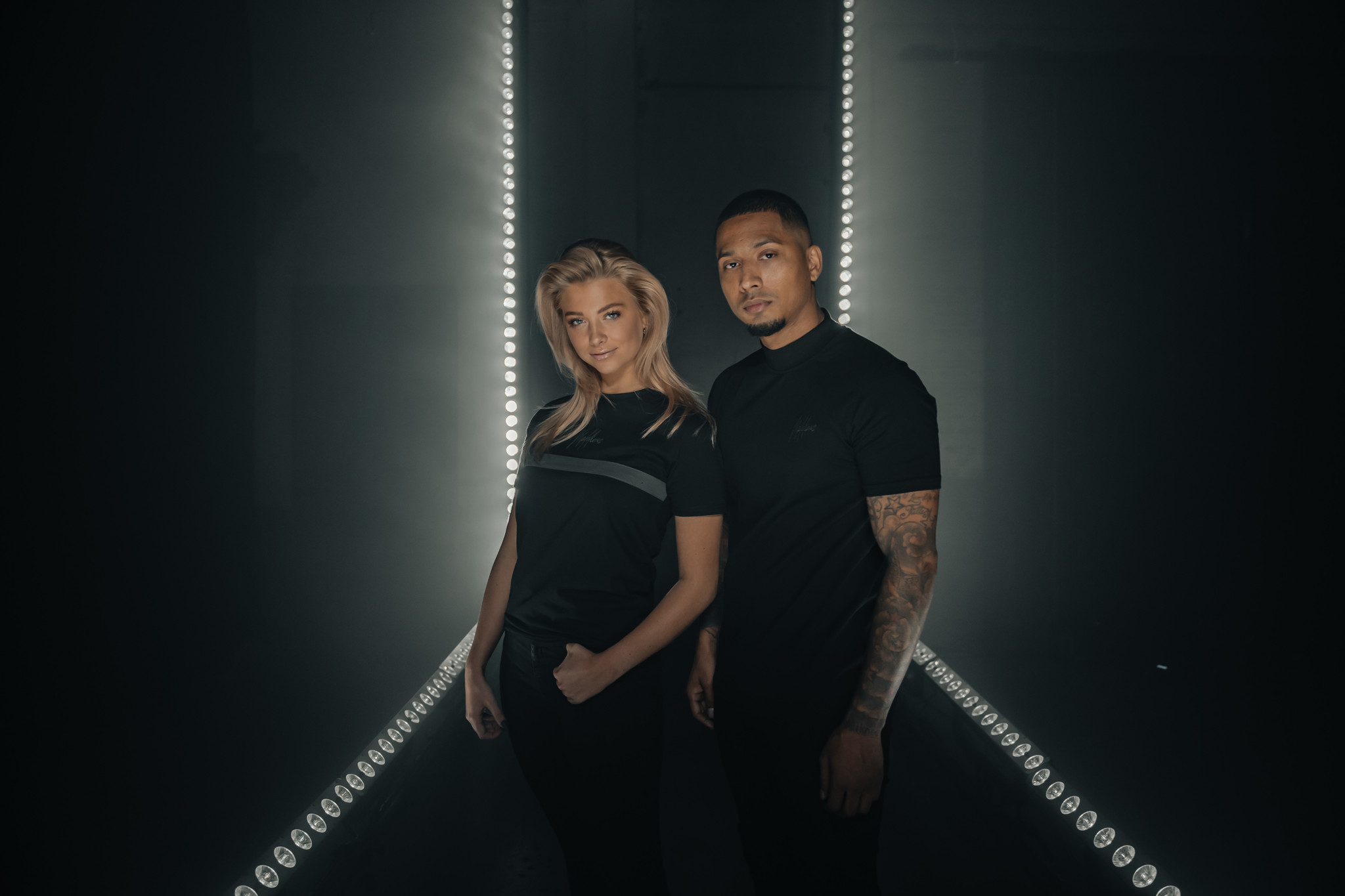 Malelions | Turtleneck T-Shirt - Black 