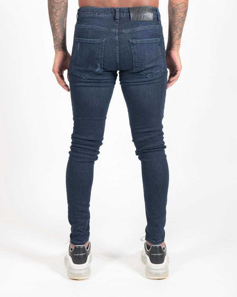 Malelions Malelions Basic Super Stretch Jeans - Dark Blue
