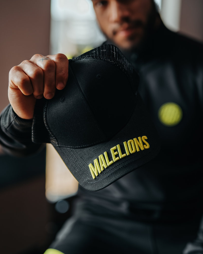 Malelions Sport Malelions Sport Uraenium Cap - Black/Neon Yellow