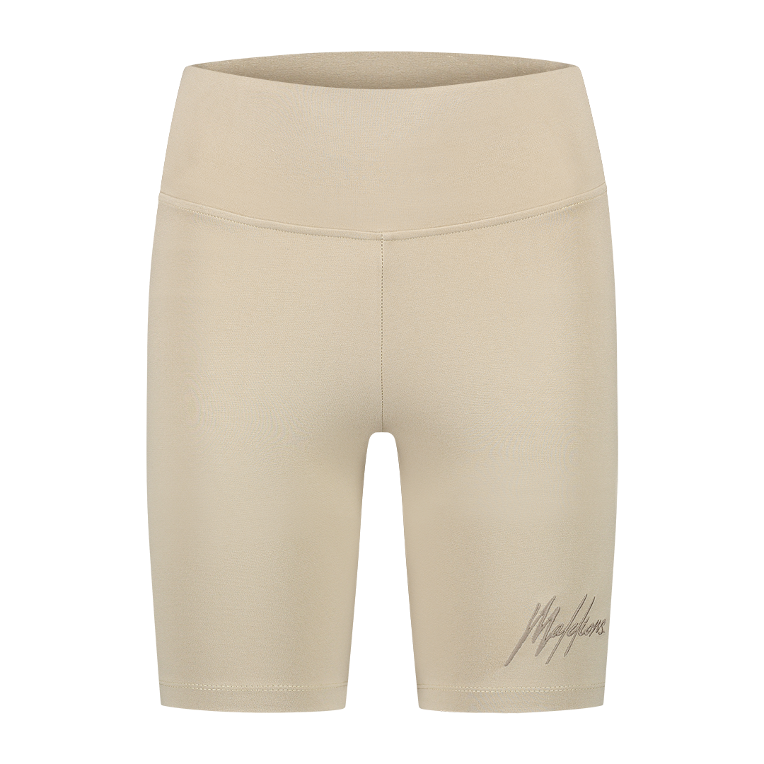 Malelions | Women Biker Short - Beige -