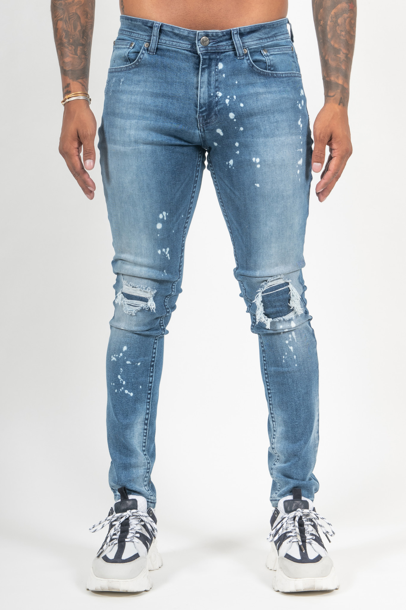 Malelions Ripped \u0026 Repaired Jeans 