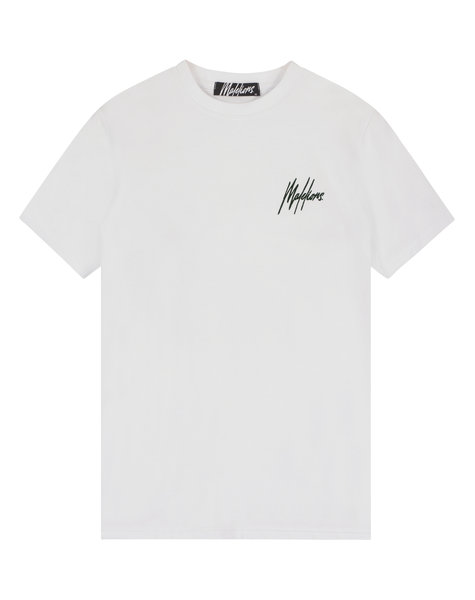 Wave Graphic T-Shirt - White/Dark Slate