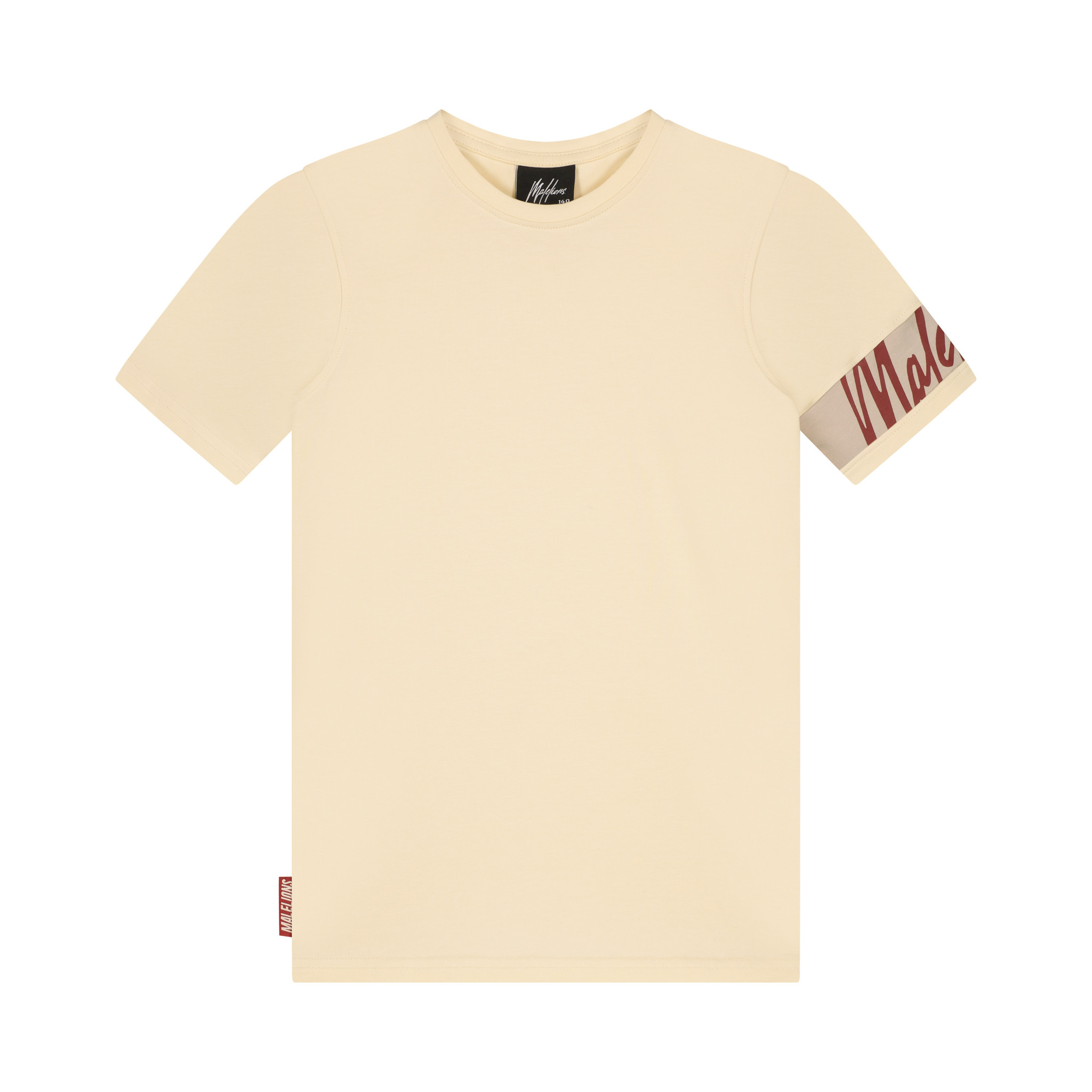 Malelions Junior Captain T-Shirt - Beige -