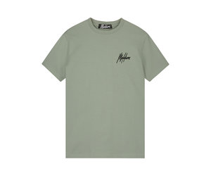 Men Wave Graphic T-Shirt - Dark Sage 