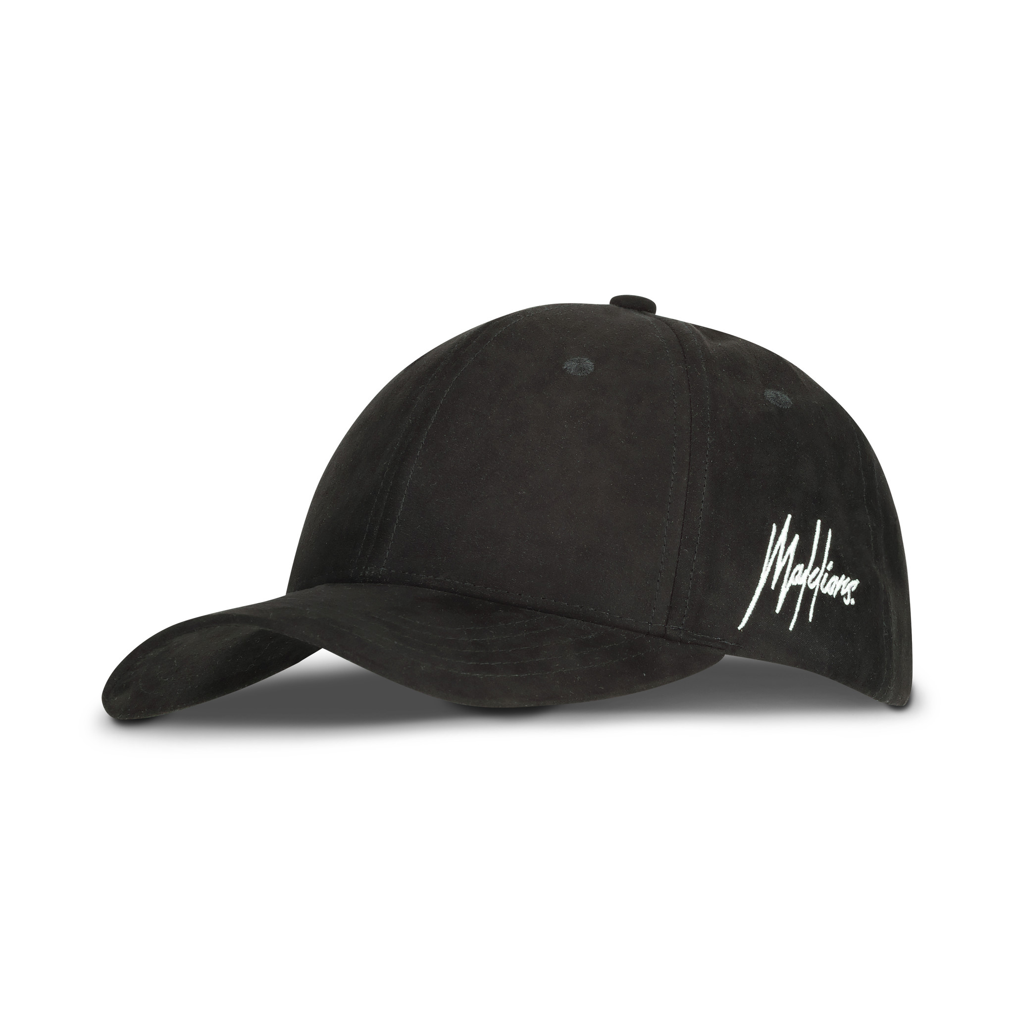 Malelions Men Luxury Cap - Black Suede 