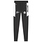 Malelions Junior Sport Coach Trackpants - Black/White
