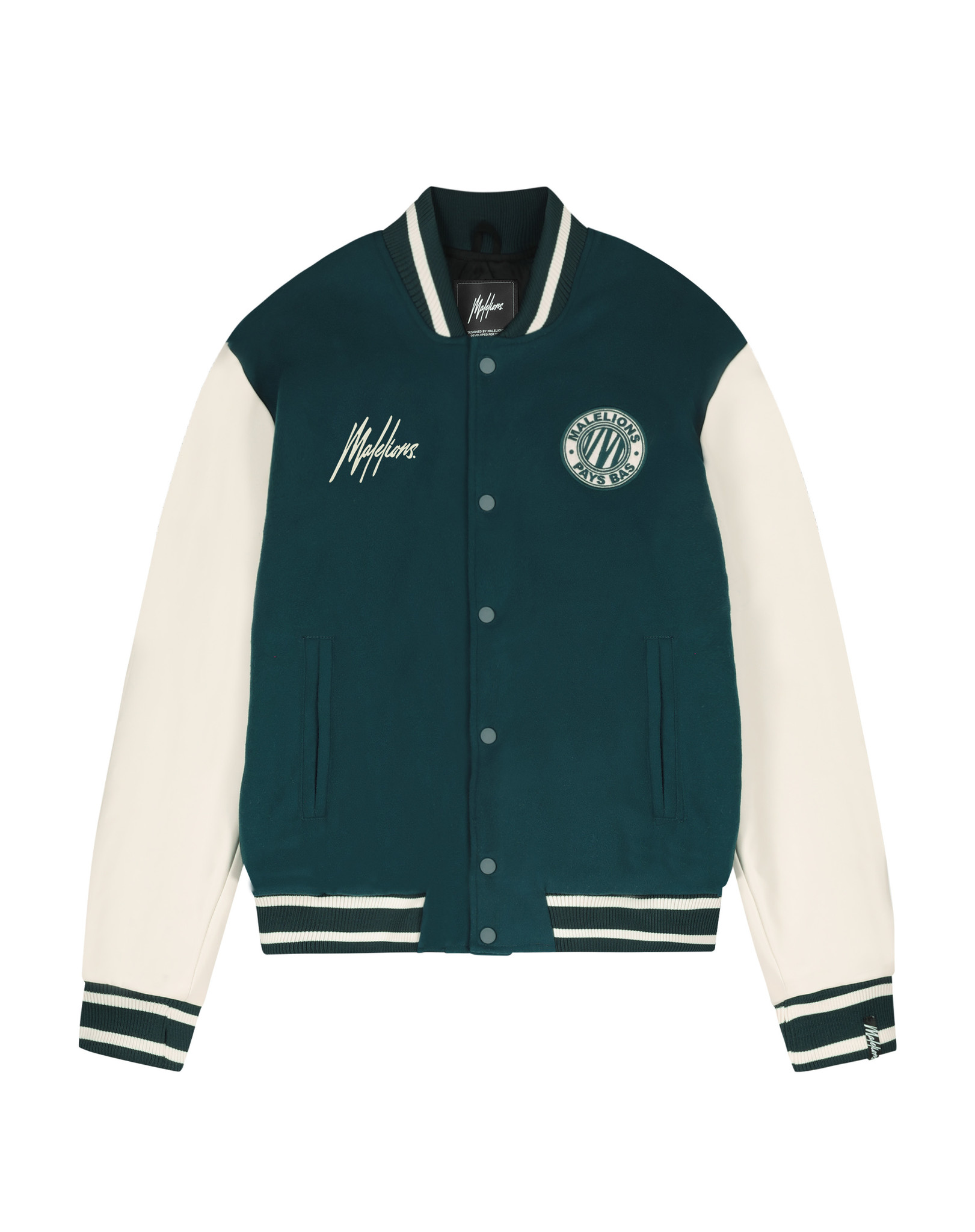 Malelions Unity Varsity Jacket - Dark 