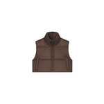 Cropped Bodywarmer - Brown