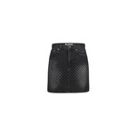 Monogram Skirt - Black