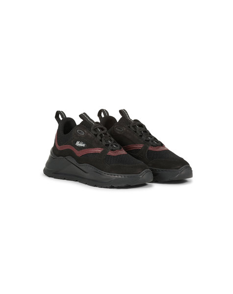 Mesh Runner - Black/Cherry