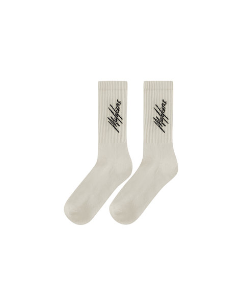 Signature Socks 2-Pack - Off-White