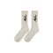 Malelions Signature Socks 2-Pack - Off-White