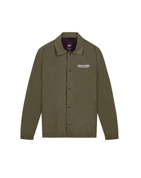 Members Club Coach Jacket - Forest Army