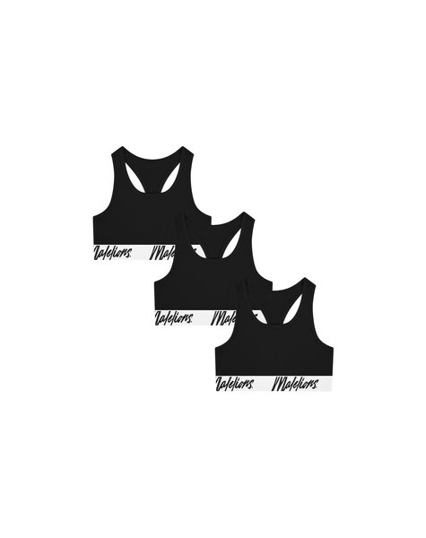 Bralette 3-Pack - Black