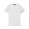 Malelions Men Captain T-Shirt 2.0 - White/Green