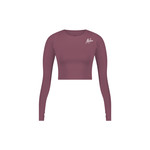 Sport Longsleeve Crop Top - Mauve