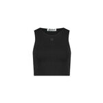 Motif Crop Top - Black