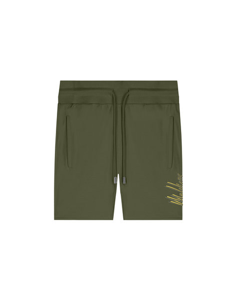 Duo Essentials Short - Army/Yellow